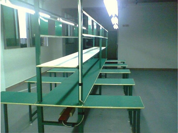無動(dòng)力飛機(jī)位裝配線
